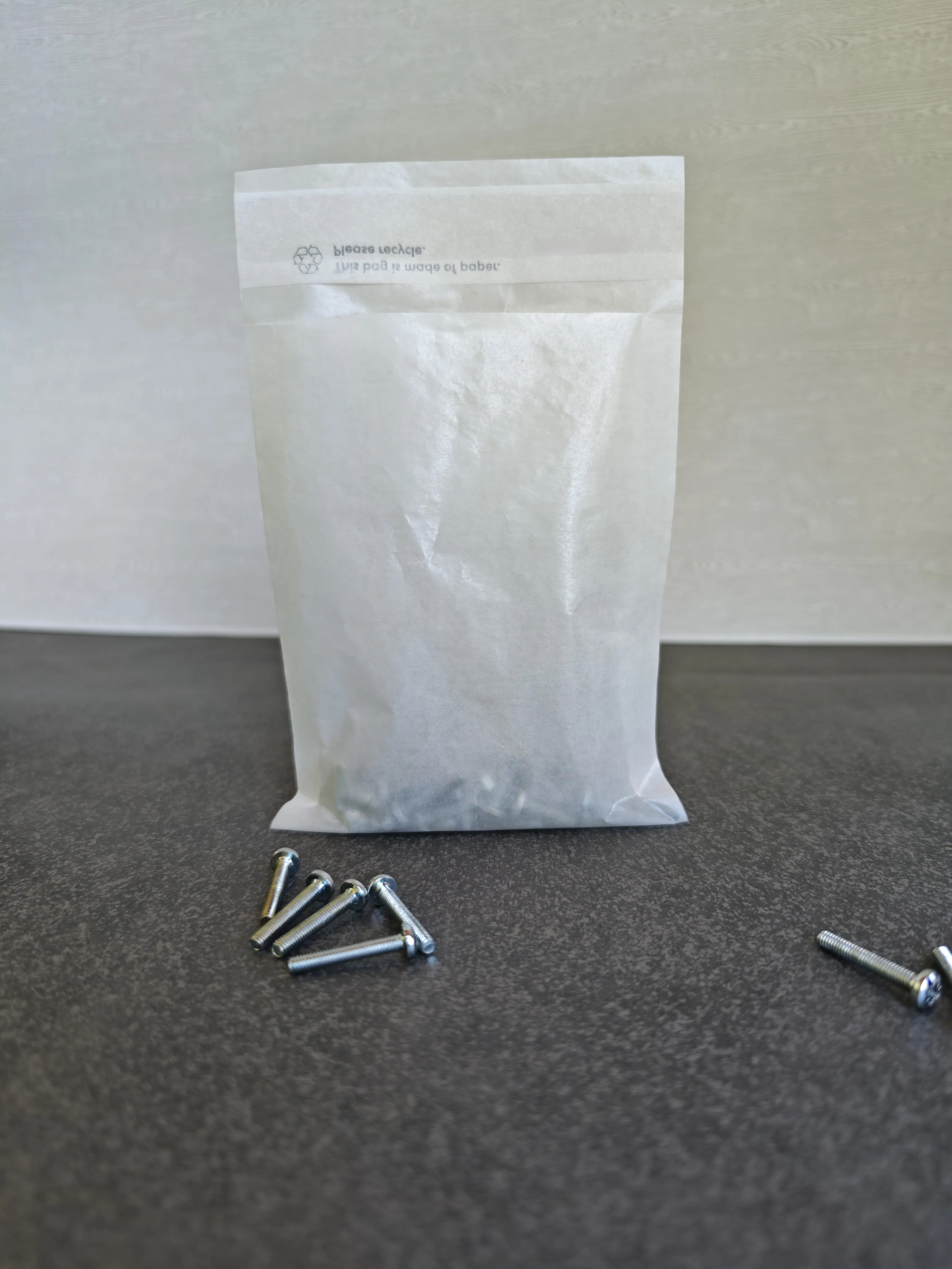 Transparent paper bags — packaging for bakery or deli goods